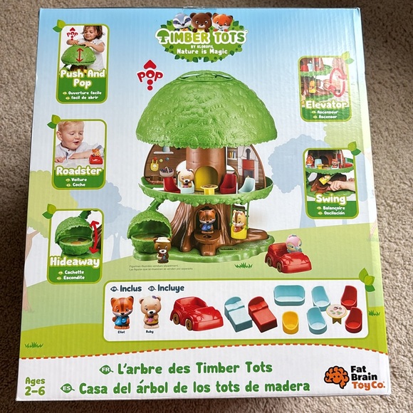 brand new timber tots tree house - Picture 2 of 5